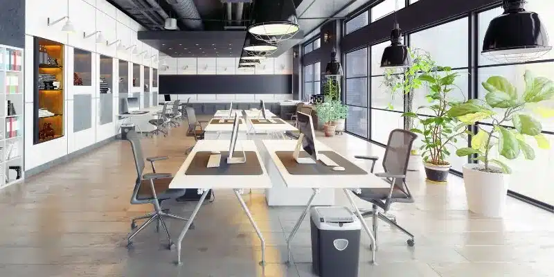 Modern office AI&CO Brussels